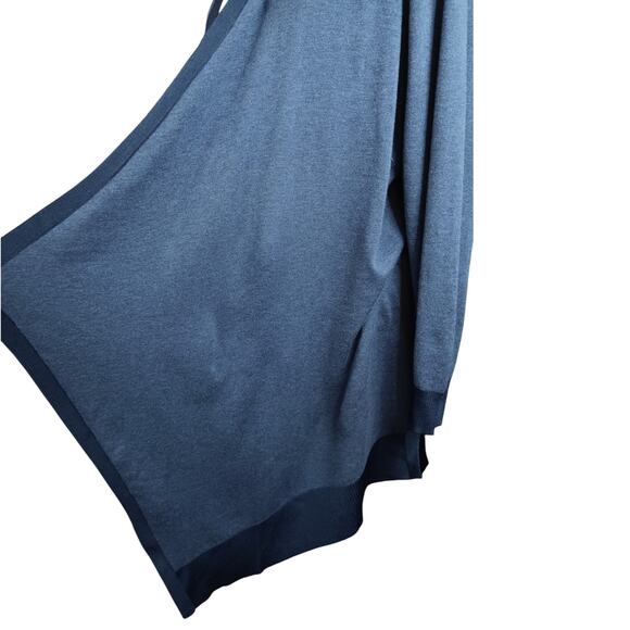 NEW CHICO'S 3 Long Cardigan Sweater Topper Duster XL SOFT Blue Office Career - Picture 4 of 14